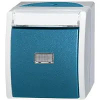 Busch-Jaeger 2CKA001484A0373 Wipschakelaar Met licht IP44 Meerdere kleuren