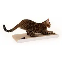 OEM Omkeerbare krabplank voor katten, gemaakt van karton, wit