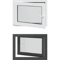 vidaXL Kipp- en draaikraam voor kelder, model RISOR, 80 x 70 cm