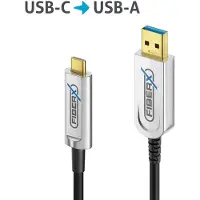 PureLink FX-I600-005 USB-kabel USB 3.2 Gen 1 (3.1 Gen 1) 5 m USB C Zwart, Zilver