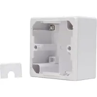 Kopp inbouwdoos voor wandmontage, geschikt voor inbouwschakelaars.Type: HK05Kleur: arktisch witArtikelnummer: 356313009