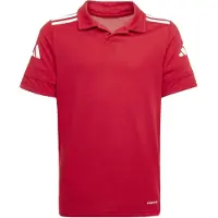 Adidas Squadra 25 Cotton Short Sleeve Polo Rood 11-12 Years Kinderen