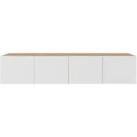 MargaretHadas24 TV-kast Leo 200 (2x100) cm (artisan + wit)