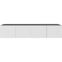 MargaretHadas24 TV-kast Nicole 200 (2x100) cm (zwart + wit)