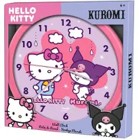 Kids Euroswan Hello Kitty - Wandklok HK50199