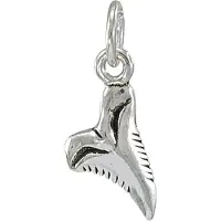 Dive Silver Shark Tooth Charm Hangertje