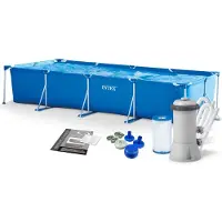 Intex Inbouwzwembad 450 x 220 x 84 cm, 3-in-1, 28273
