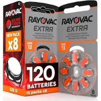 Rayovac Extra Hoorbatterijen 13 Oranje 120-pack