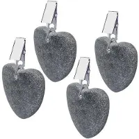 OEM Stein tafelgewichten set, 4-delig, natuursteen, 58 gram