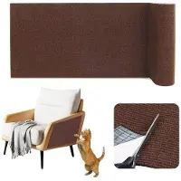 OEM Klimwand voor katten, zelfklevend, 40 cm x 4 meter, donkerbruin
