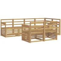 Syfax Buiten bankenset 7 pcs Wit 247 x 128,5 x 73 cm