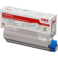 OKI Toner 43872305 Geel