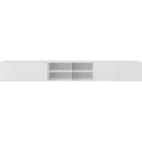 MargaretHadas24 TV-kast Leo IV 300 (3x100) cm (wit + wit)