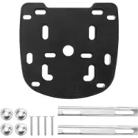 OEM Bagagedrager met magnetische bevestiging voor tanktassen - Zwart - Geschikt voor topkoffers - Stalen basis - Ideaal voor reizen