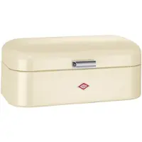 Wesco Grandy Broodtrommel | 10 Liter - Maat L | Metaal - Amandel | Keukenopslag