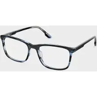 Wink & See Midnight Rambler Rechthoekige Unisex Bril Op Sterkte Blauw | In Combinatie Met Blauwlichtfilter Of Multifocale Glazen - Bril Online Passen Bij