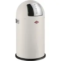 Wesco afvalbak "Pushboy Junior", zandkleurig, mat