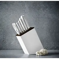 Wüsthof Classic White 6-delige messenset versie santoku inclusief blok, 1090270601