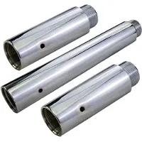 Baumarktplus TRUTZHOLM - Danspaal Verlengstuk 125mm - Voor Ø 45mm Danspalen - Professionele Verlengbuis