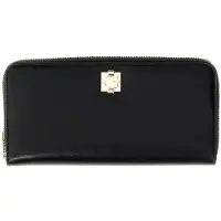 GUESS portemonnee Audrey Logo SLG Zip Around Wallet Black zwart