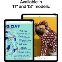 Apple iPad Air 11" (M3), Wi-Fi en mobiele data, 10,86 inch, 2360x1640, 8GB, 1TB, iPadOS 18, blauw