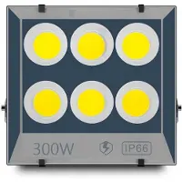 LedClick HALOGEEN LED LAMP 300W BOUW TUIN MAGAZIJN REFLECTOR