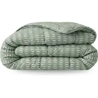 Zelesta Comfort Design Zomerdekbed - Olive Stitches 140×200 cm