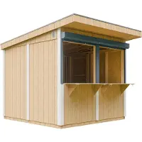 Timbela M950-HARVEST HONEY - LP SmartSide Marktkraam met toonbank - 5,9 m² - 305x248xH240 cm - Tuinbar, buitenkiosk met verf