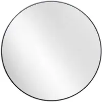 Styler Wandspiegel FI 80 cm Luna AK, ronde spiegel, modern design, decoratieve spiegel, geschikt voor badkamer, hal, slaapkamer, wanddecoratie