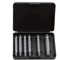 OIMG Beschadigde Schroef Extractor Gebroken Bout Gestripte Set Dubbele Kop Tool Gemakkelijk Uit Verwijderen Demonteren Stud Slip Tanden Sloop Remover
