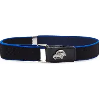 Ladeheid Kinderriem - Riem - Jongens - Broekriem - Verstelbaar - Polyester - LA-TG-P15S - Zwart/Blauw/Auto - 62 cm x 2,5 cm