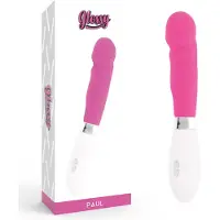Glossy Paul - Vibrator - G-spot - Op Baterijen - 10 Standen - Roze