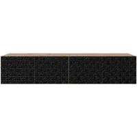 MargaretHadas24 TV-kast Cali 200 (2x100) cm (artisan + zwart)