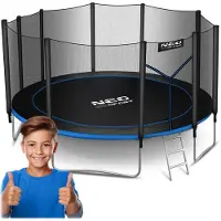 Neo-Sport Serie - Tuintrampoline - 465 cm - Met Veiligheidsnet - Inclusief Ladder
