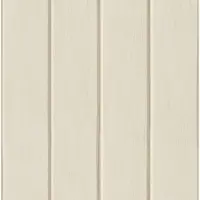 Happy Behang - Lambrisering - Houten Panelen - Beige Greige - Scandinavisch Landelijk - Slaapkamer - Vliesbehang - 0,53 x 10,05 M -