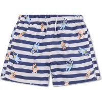 Swim Essentials - Zwembroek Jongens 0-6 jaar - Blauw/Wit - Bluey - Zwemshort - Kleuter