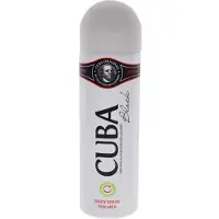 Cuba Zwart voor mannen - 6,6 oz lichaamsspray