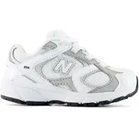 New Balance 408 bungee lace in de kleur wit.