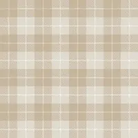 Happy Behang - Geruit - Schotse Ruit - Beige Lichtbruin - Neutrale Babykamer Kinderkamer - Vliesbehang - 0,53 x 10,05 M -