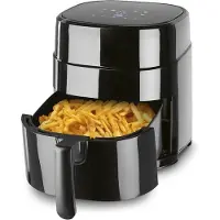 DS Produkte 16538 Airfryer 4.5 l Anti-aanbaklaag, BPA-vrij, CoolTouch-behuizing, Digitale timer, Grillfunctie, Heteluch