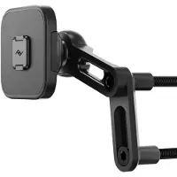 Peak Motorfiets remkoppelingsbevestiging - Zwart, Smartphonehouder, Zwart