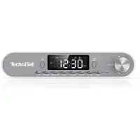 Technisat VIOLA Keukenradio - onderbouw, FM-radio met Bluetooth | LED-display, werkverlichting, timer, wekfunctie, handsfree-functie en 5 W luidspreker