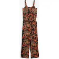 Bonprix Gedessineerde jersey jumpsuit van een zachte viscose-mix maat 44/46 (L)