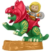 Fisher-Price Masters of the Universe Little People Collector Figure Set He-Man & Battle Cat Mini-Figuur