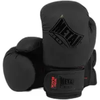Metal Boxe One Artificial Leather Boxing Gloves Zwart 14 Years