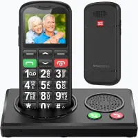 Protectly Senioren Telefoon - 4G - Met Homebase