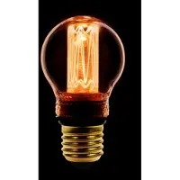 Expo Led Kooldraad Kogel E27 2,3W dimbaar 1800k goud 65L