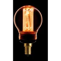 Expo Led Kooldraad Kogel E14 2,3W dimbaar 1800k goud 65L