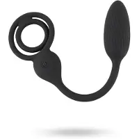 Rebel Cock&ball ring with a RC