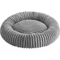 Feandrea - Hondenmand - Huisdierbed Donut Kussen - Wasbaar - Zachte Vulling - Antislip